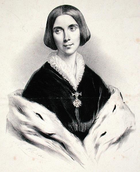 Madame Catinka de Dietz (litho) alkotó: Marie Alexandre (after) Alophe