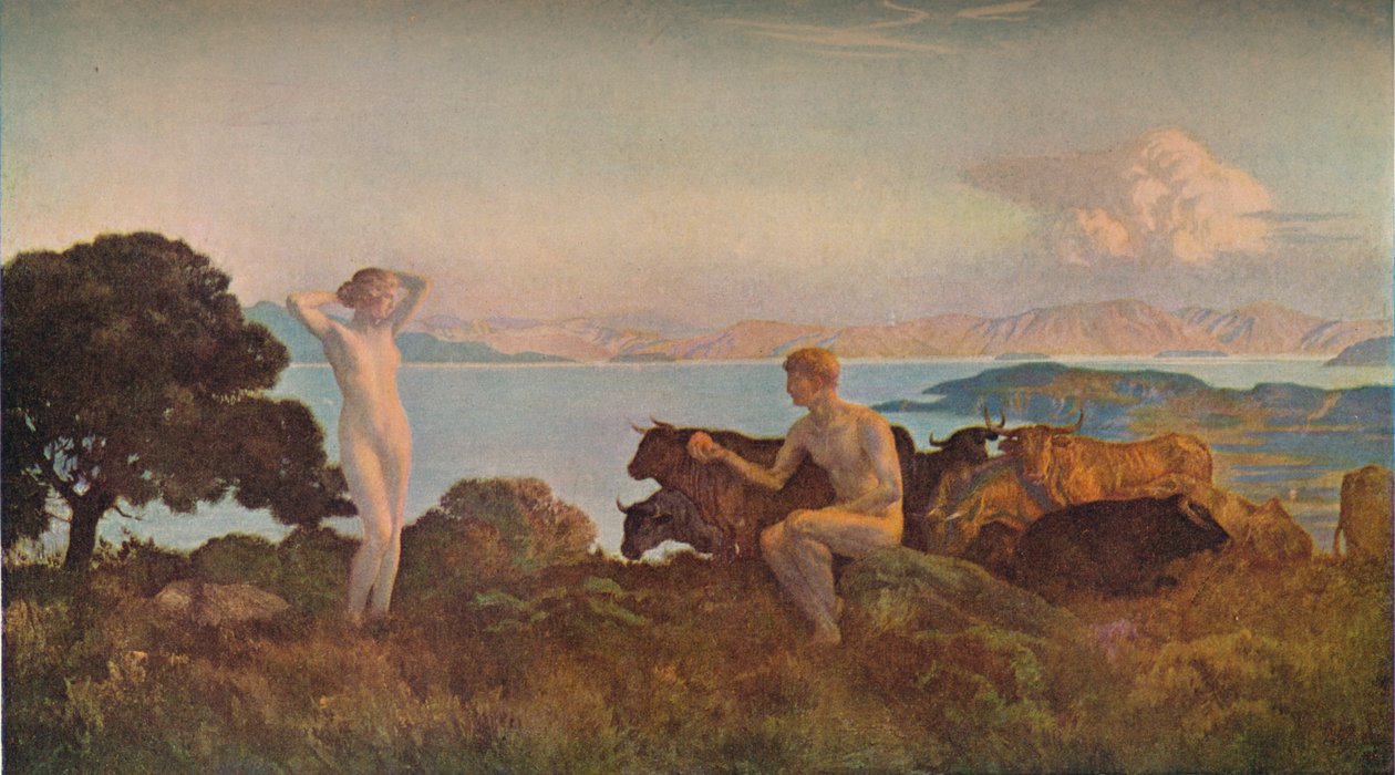 A párizsi ítélet, 1909 alkotó: Marie Auguste Emile Rene Menard