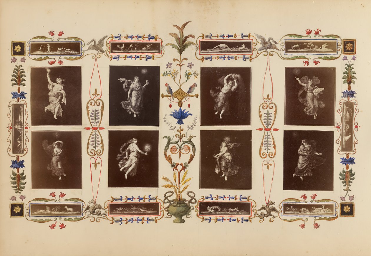 A Madame B album, 1870-es évek. alkotó: Marie Blanche Hennelle Fournier