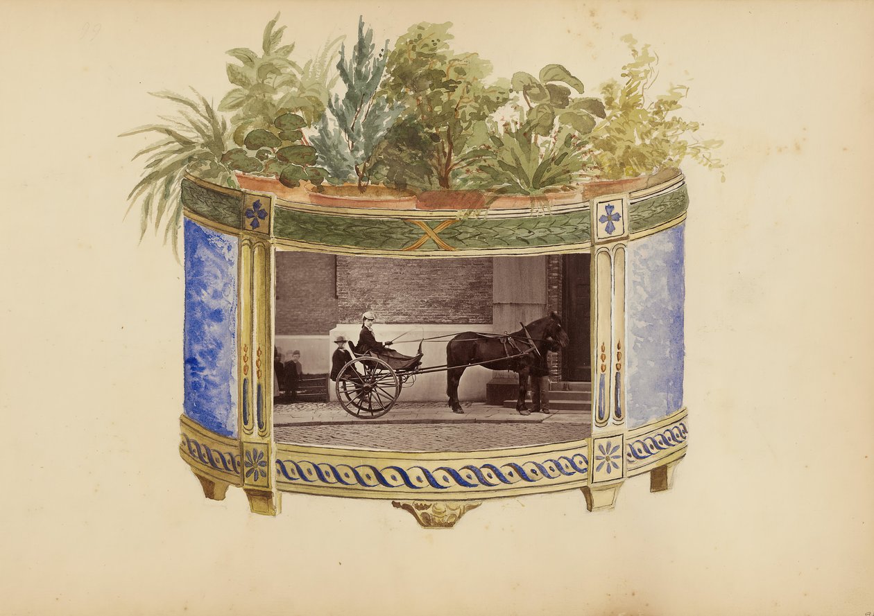 A Madame B album, 1870-es évek. alkotó: Marie Blanche Hennelle Fournier