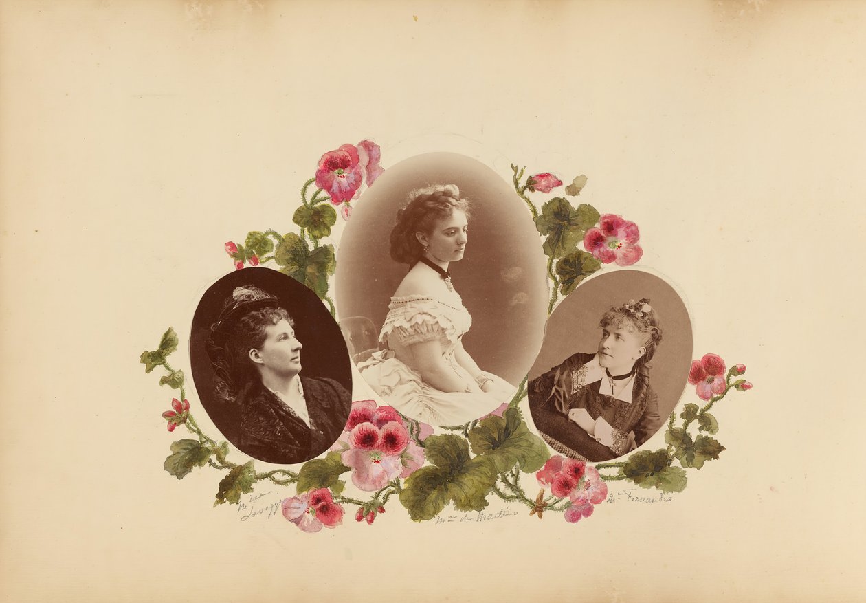 A Madame B album, 1870-es évek. alkotó: Marie Blanche Hennelle Fournier