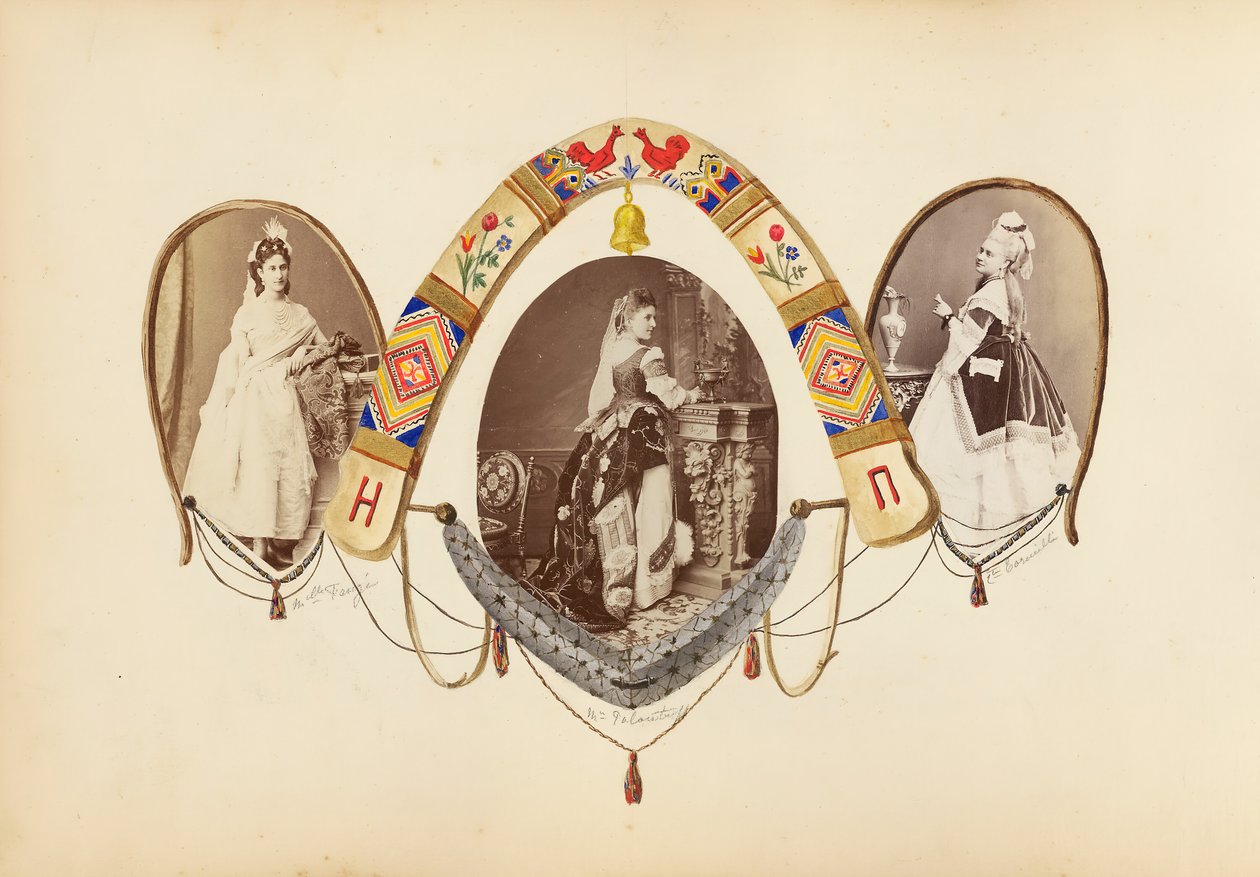 A Madame B album, 1870-es évek. alkotó: Marie Blanche Hennelle Fournier