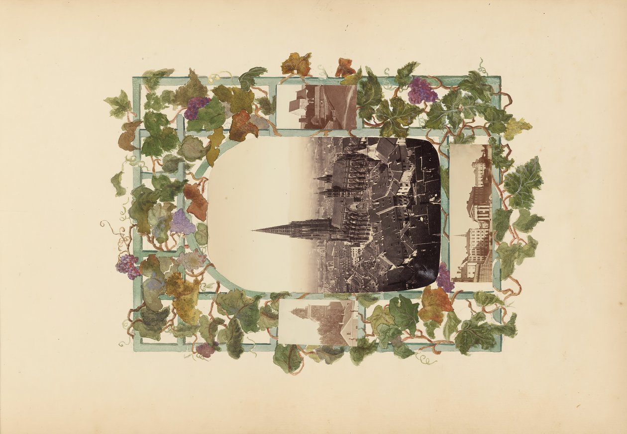 A Madame B album, 1870-es évek. alkotó: Marie Blanche Hennelle Fournier