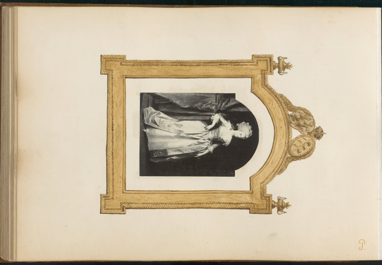 A Madame B album, 1870-es évek. alkotó: Marie Blanche Hennelle Fournier