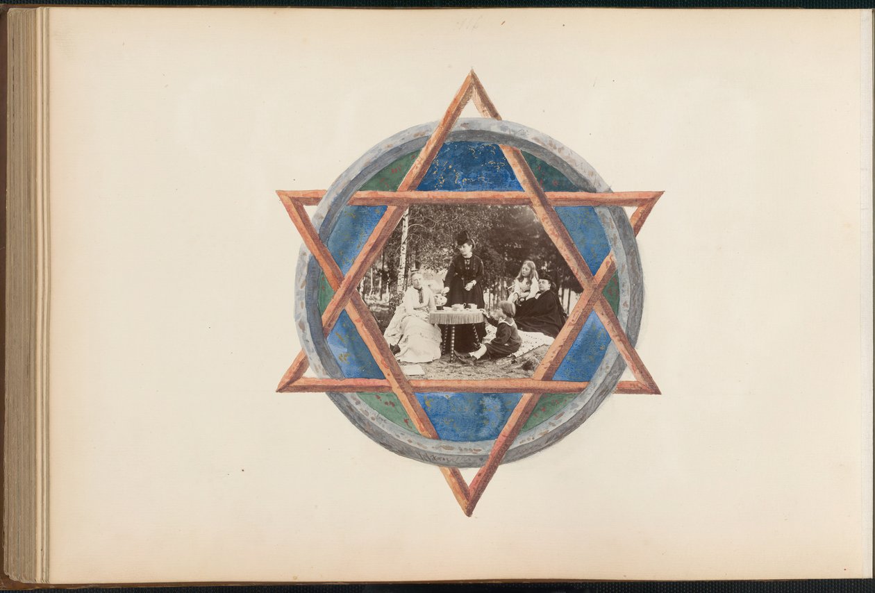 A Madame B album, 1870-es évek. alkotó: Marie Blanche Hennelle Fournier