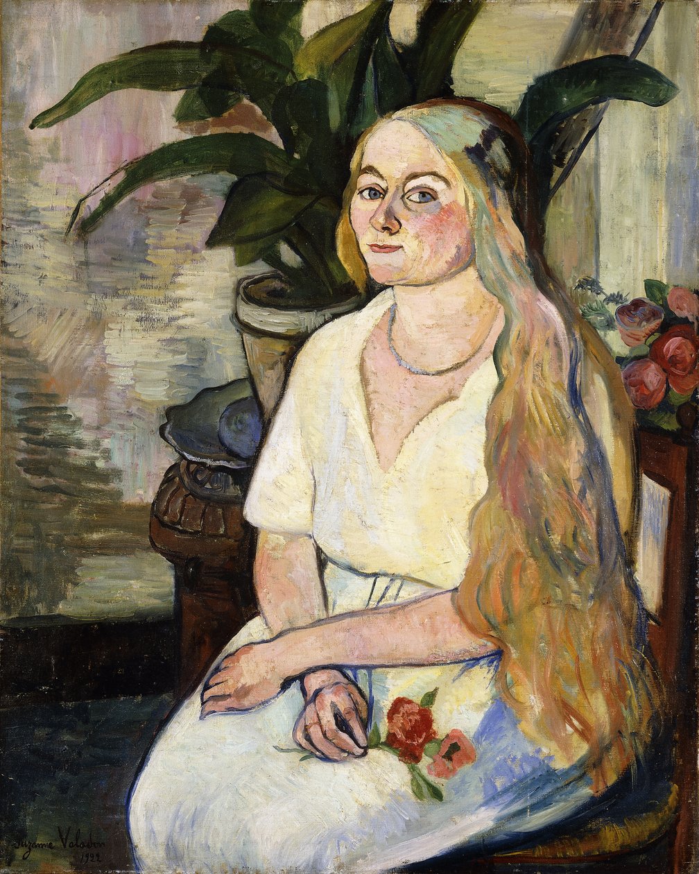 Germaine Utter portréja, 1922 alkotó: Marie Clementine Valadon