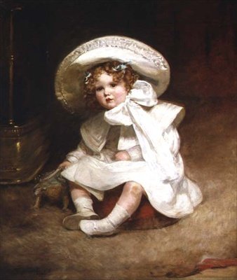 Muriel portréja, Sir Charles Swinfen Eady lánya alkotó: Marie Elizabeth Seymour Lucas