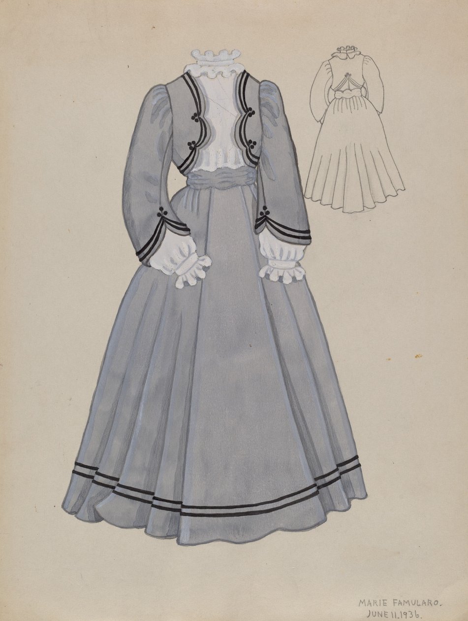 Ruha, 1936. alkotó: Marie Famularo