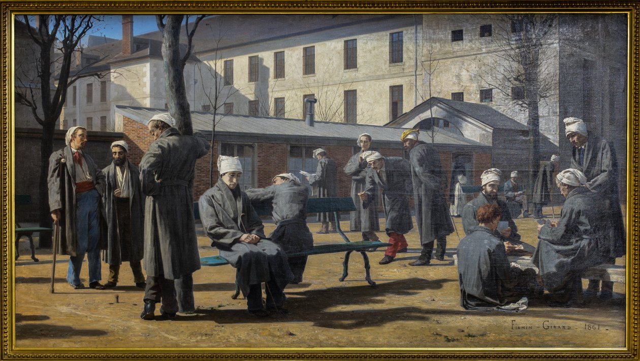 A lábadozók alkotó: Marie Francois Firmin Girard