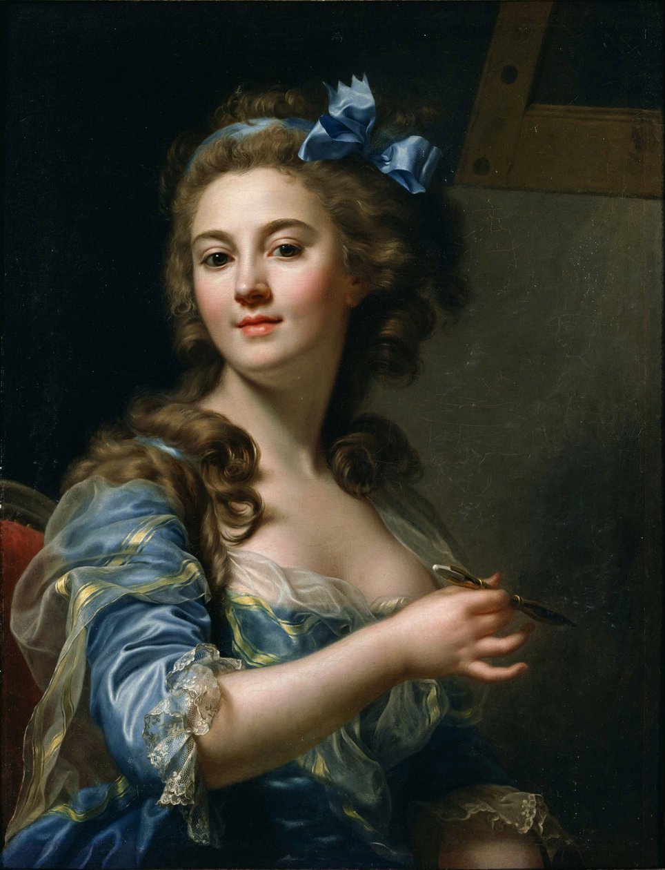 Marie-Gabrielle Capet (1761-1818) "önarckép" festménye, 1783 National Museum of Western Art, Tokió, Japán alkotó: Marie Gabrielle Capet