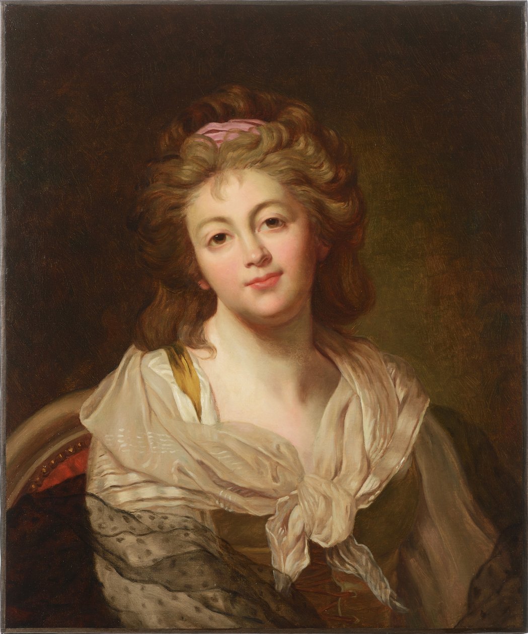 Önarckép, 18. század második fele... alkotó: Marie Genevieve Bouliard