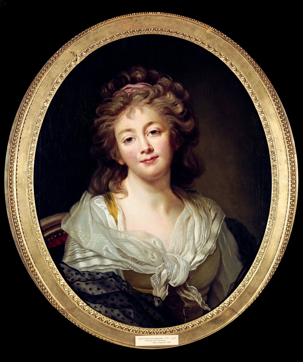 Önarckép. Marie Genevieve Bouliard (1772-1819) festménye alkotó: Marie Genevieve Bouliard
