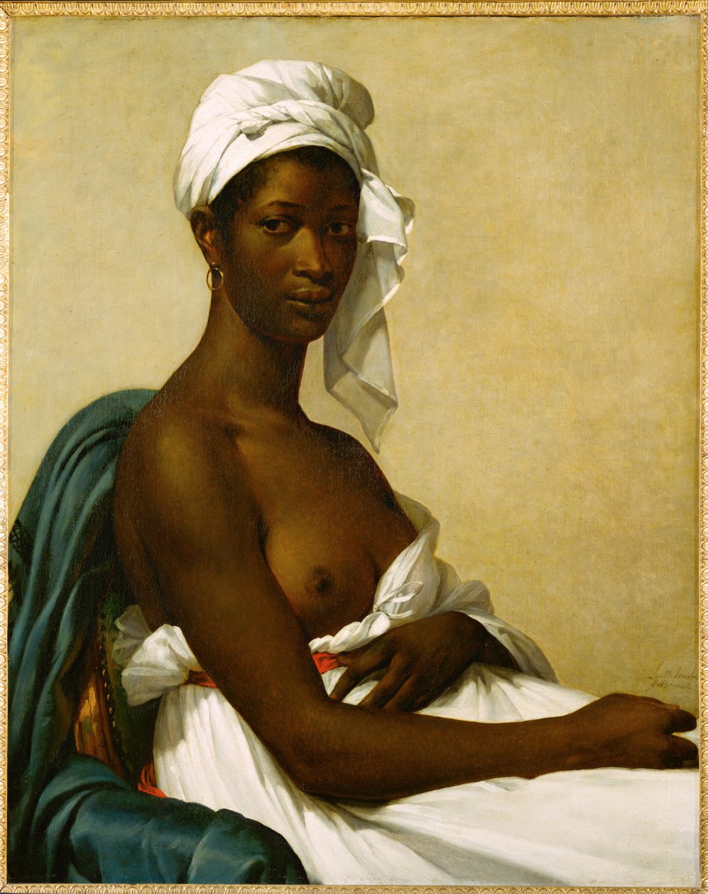 Egy néger nő portréja alkotó: Marie Guilhelmine Benoist