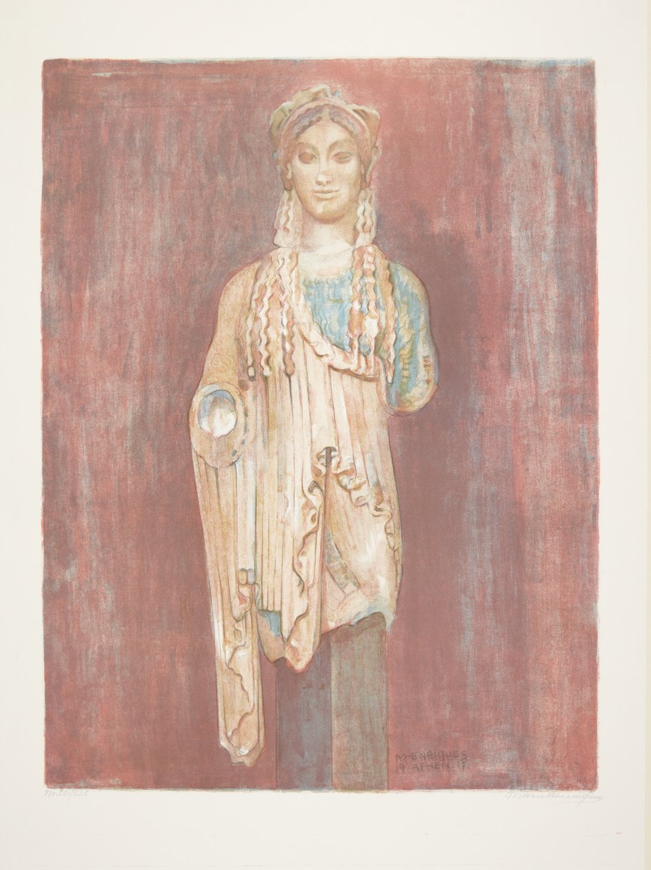 archaikus görög kore (Athén) alkotó: Marie Henriques
