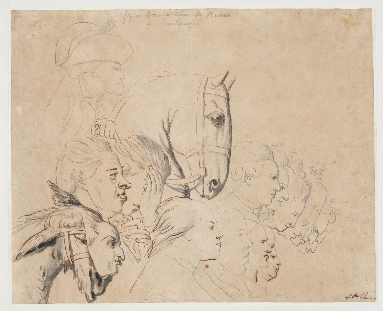 Személyek a palotaforradalomban 1772 alkotó: Marie Jeanne Clemens