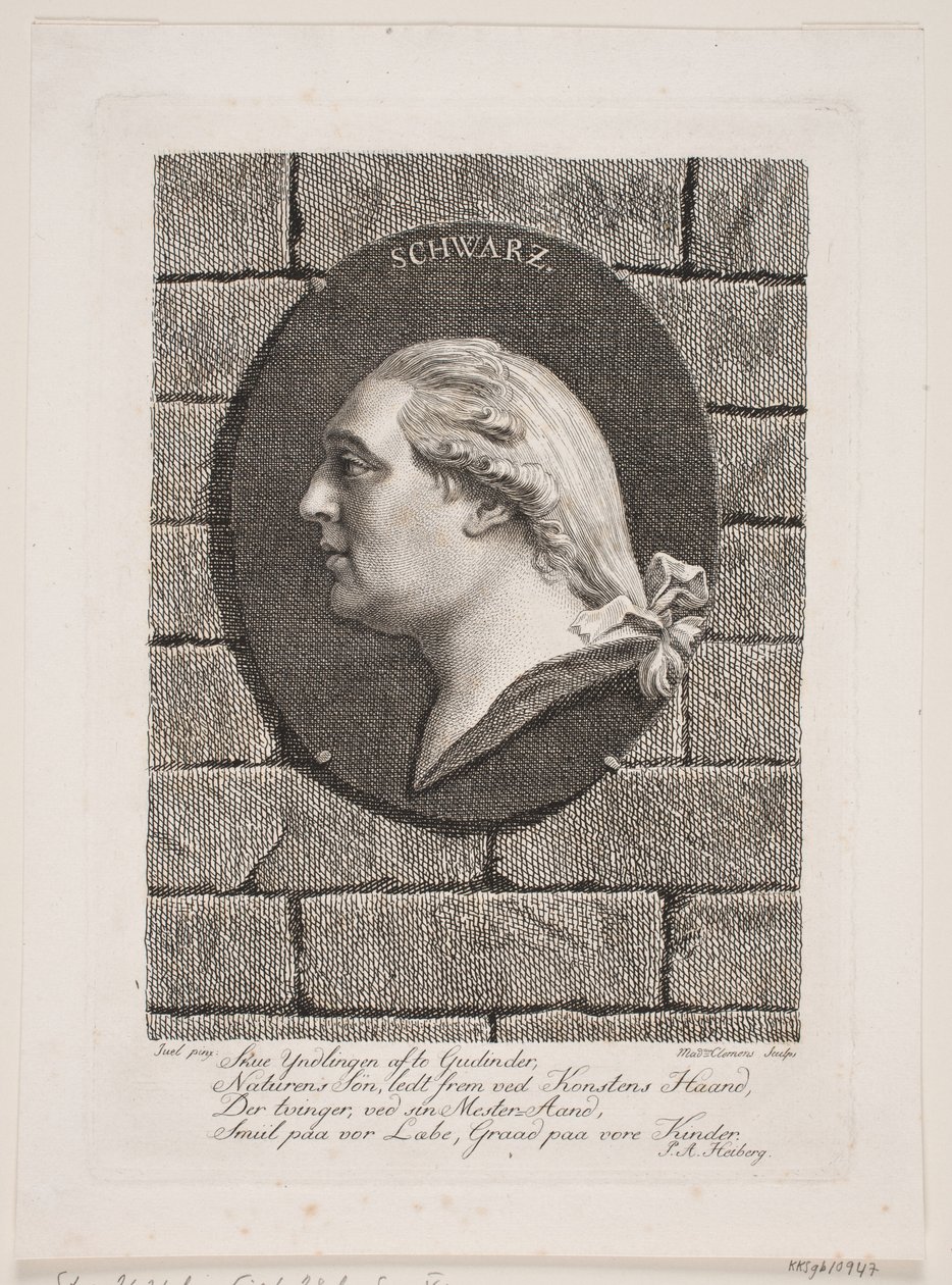 F. Schwartz színész alkotó: Marie Jeanne Clemens