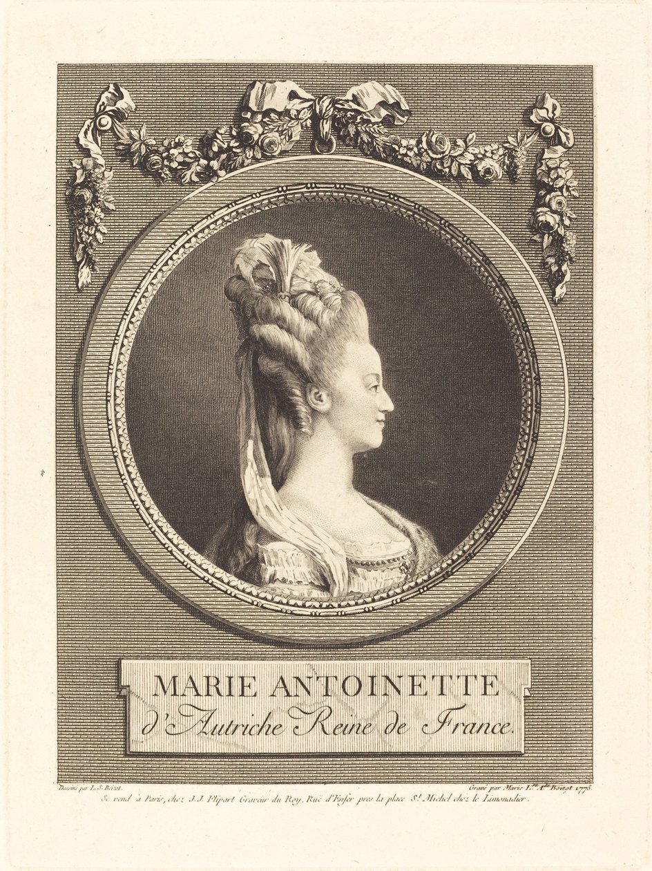 Marie Antoinette alkotó: Marie Louise Adelaide Boizot after Louis Simon Boizot