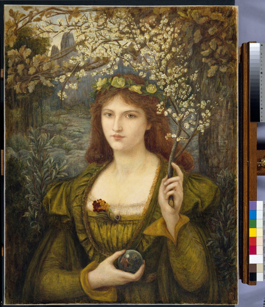Madonna Pietra Degli Scrovigni alkotó: Marie Spartali Stillman