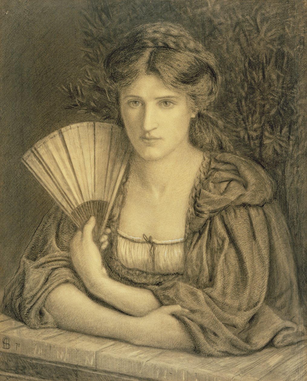 Önarckép alkotó: Marie Spartali Stillman
