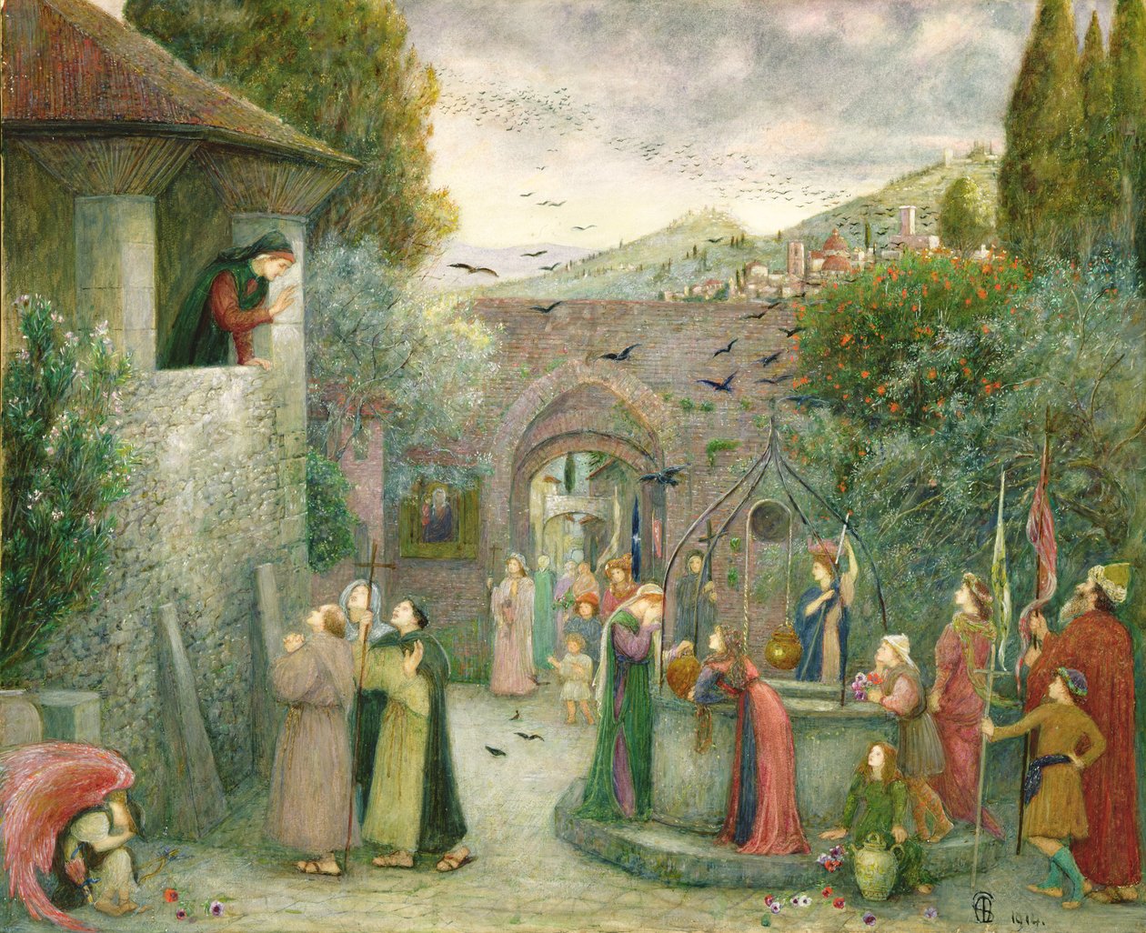 A zarándok nép alkotó: Marie Spartali Stillman
