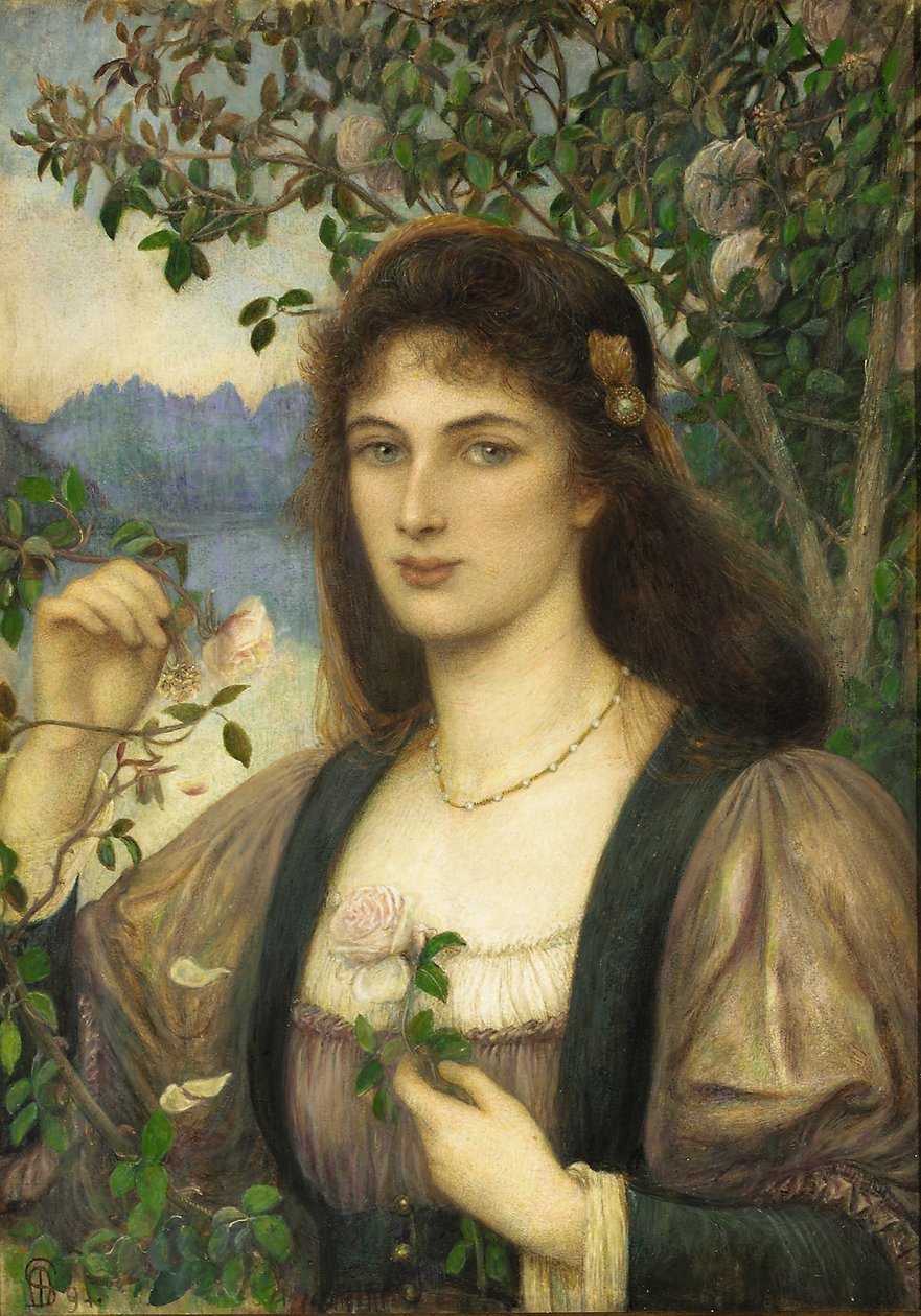 A rózsa Armida kertjéből, 1994 alkotó: Marie Spartali Stillman