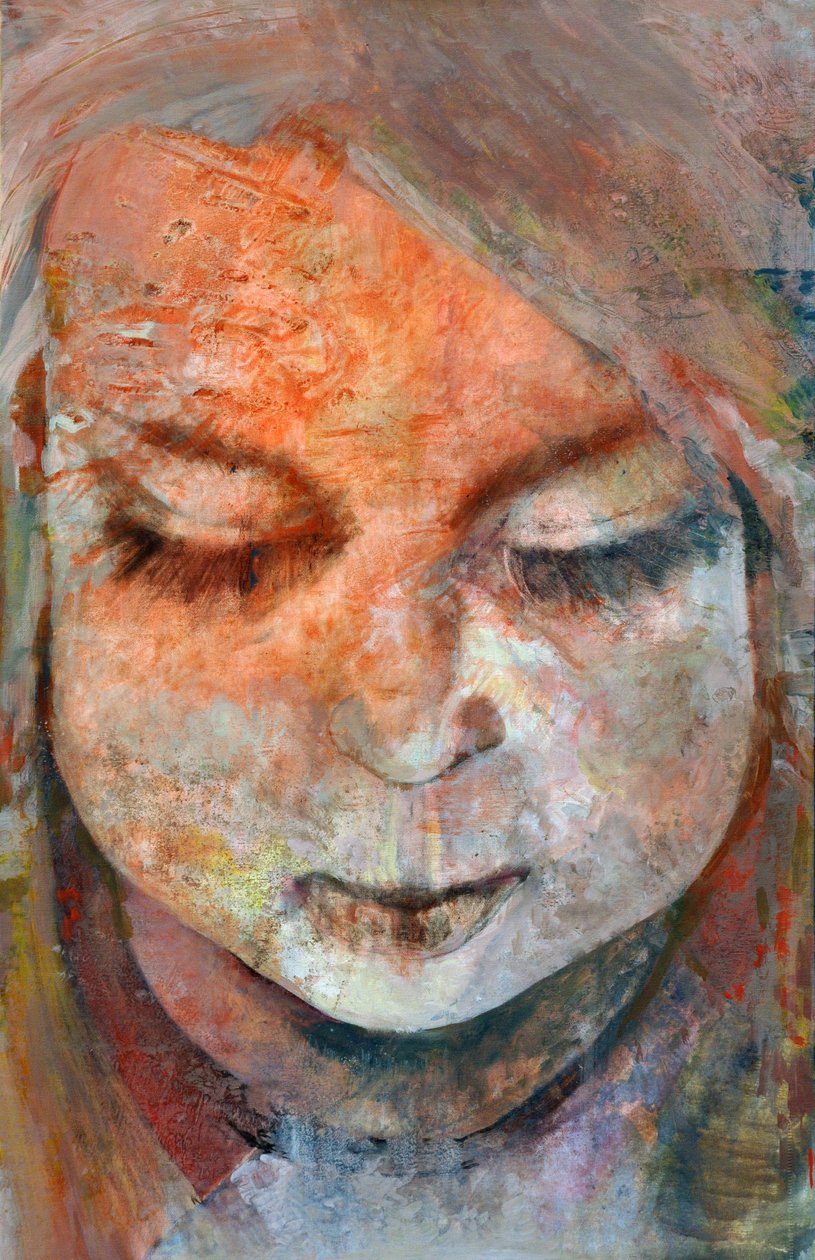 Vultus, 2014 (olaj, vászon) alkotó: Marina Falco