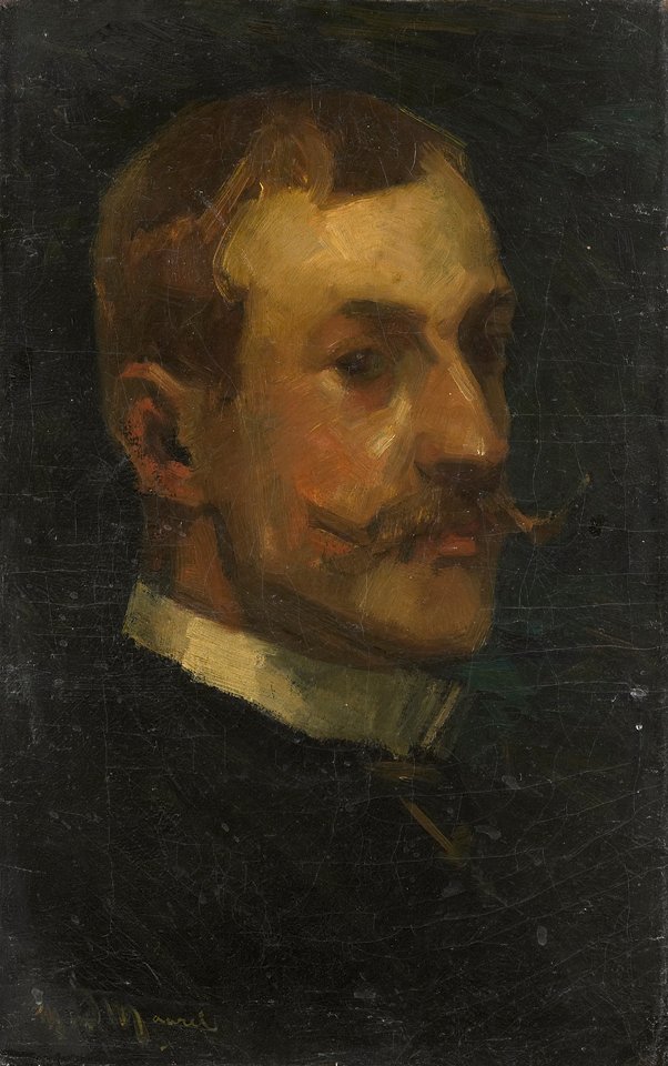 Adriaan Pit portréja, 1860-1944, az amszterdami Holland Művészeti és Történeti Múzeum igazgatója. alkotó: Marinus der van Maarel