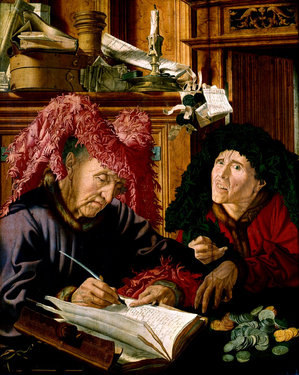 Két adószedő, 1540 körül alkotó: Marinus van Reymerswaele