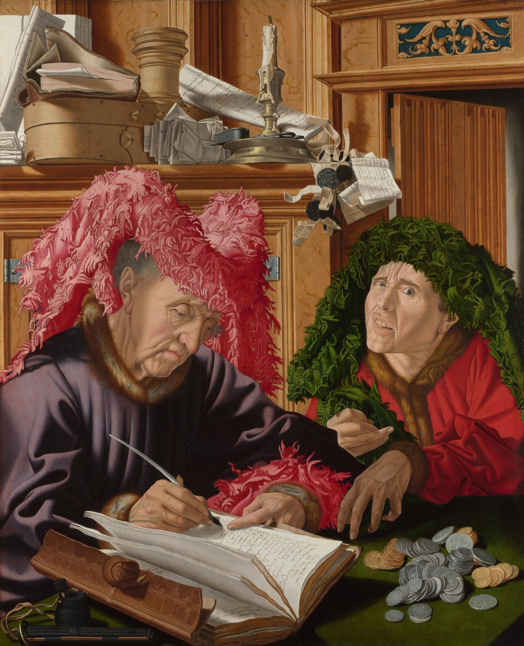 Két adószedő, 1540 körül alkotó: Marinus van Roejmerswaelen