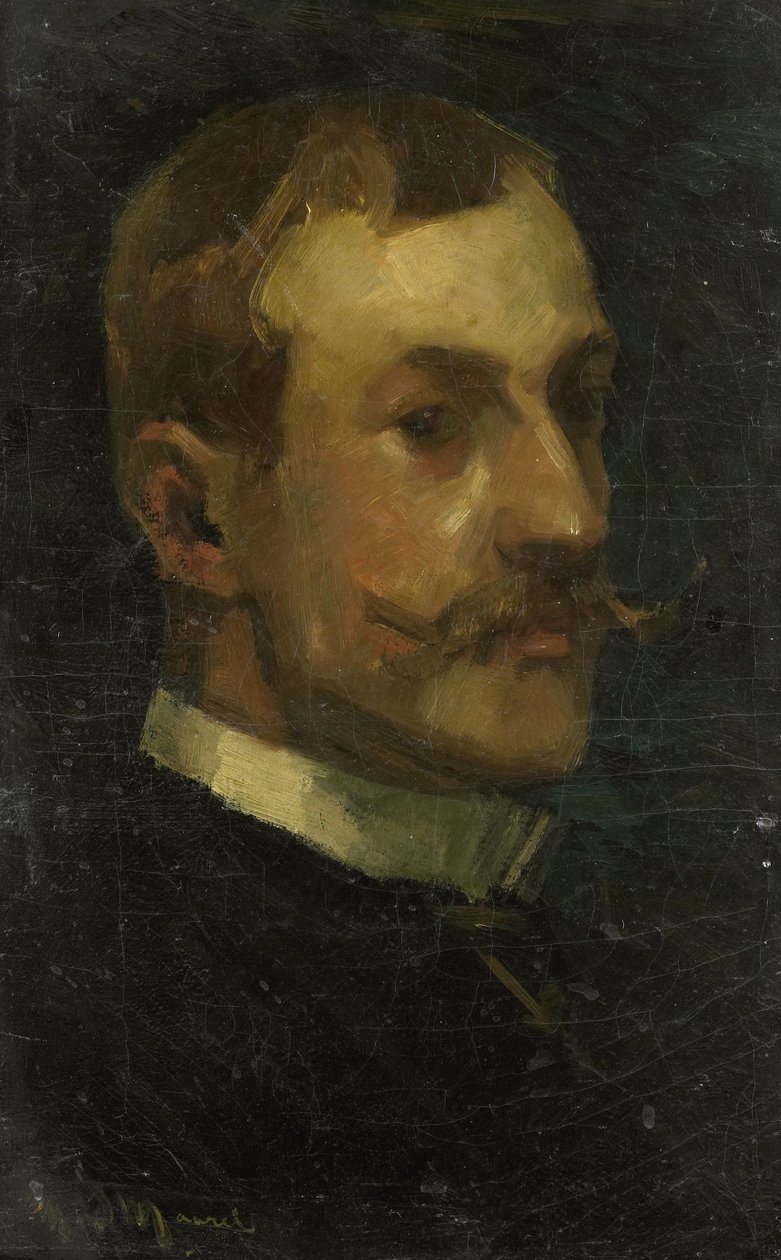 Adrian Pit (1860-1944). A Holland Történeti és Művészeti Múzeum igazgatója Amszterdamban alkotó: Marinus van der Maarel