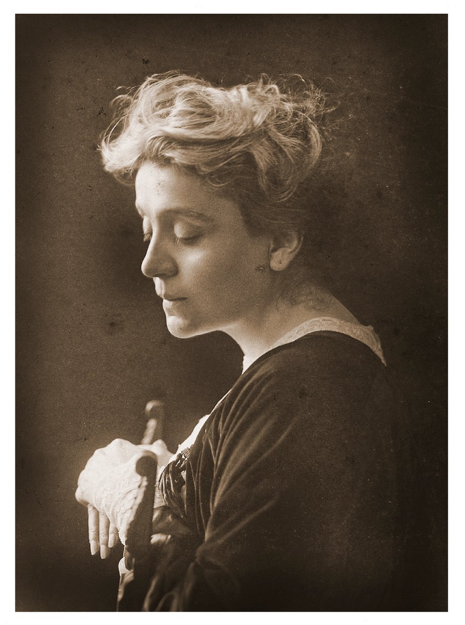 Duse Eleonora portréja, 1910 körül (fotó) alkotó: Mario Nunes Vais