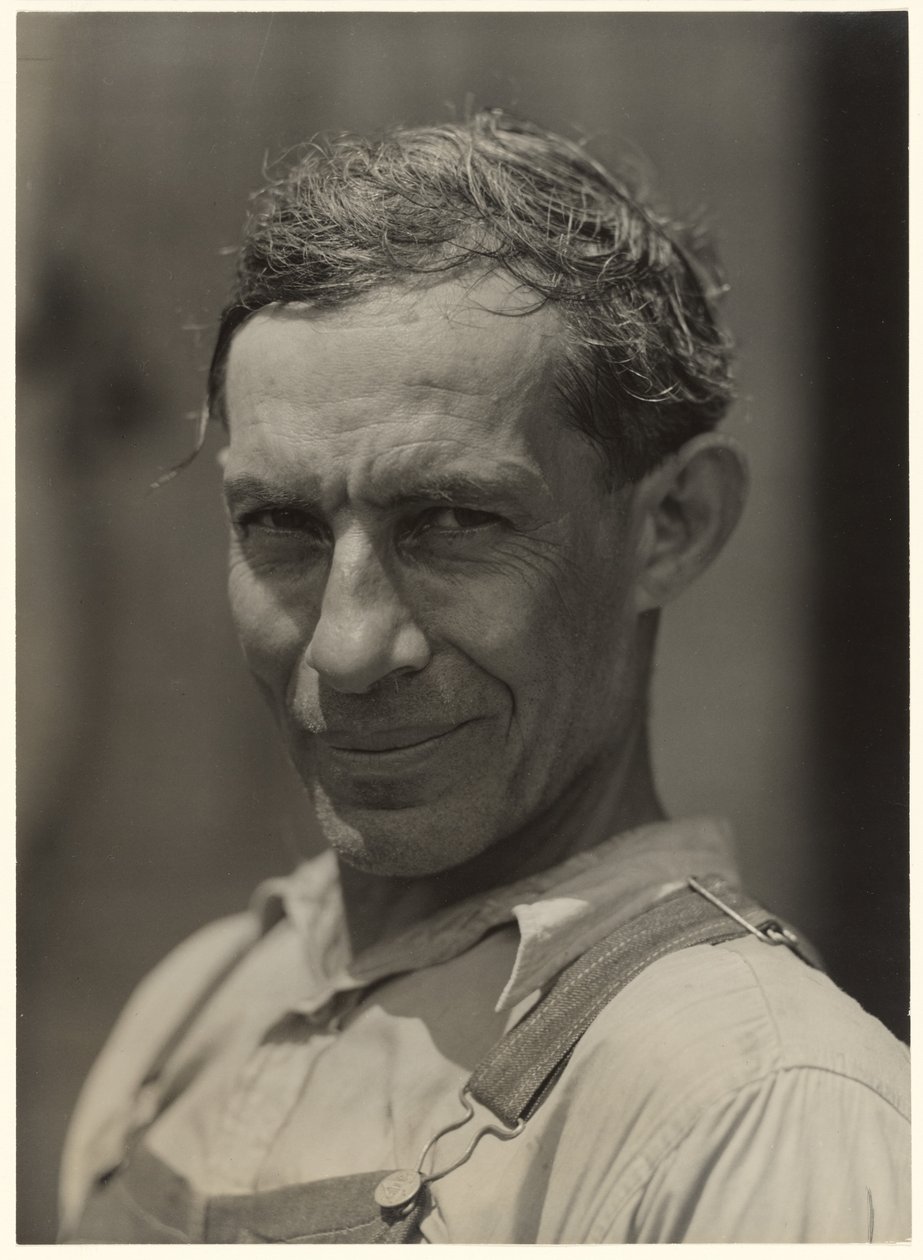 Mulatt munkás John Henry gyapotültetvényén. Tehetséges volt a kézművességben és a szövésben.  Melrose, Louisiana alkotó: Marion Post Wolcott