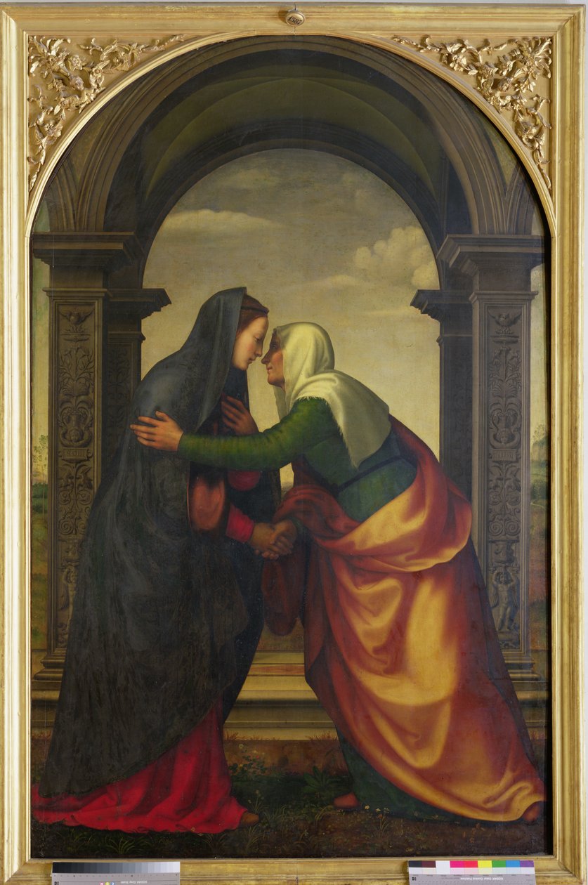 Szent Erzsébet Szűz Mária látogatása, 1503 alkotó: Mariotto Albertinelli