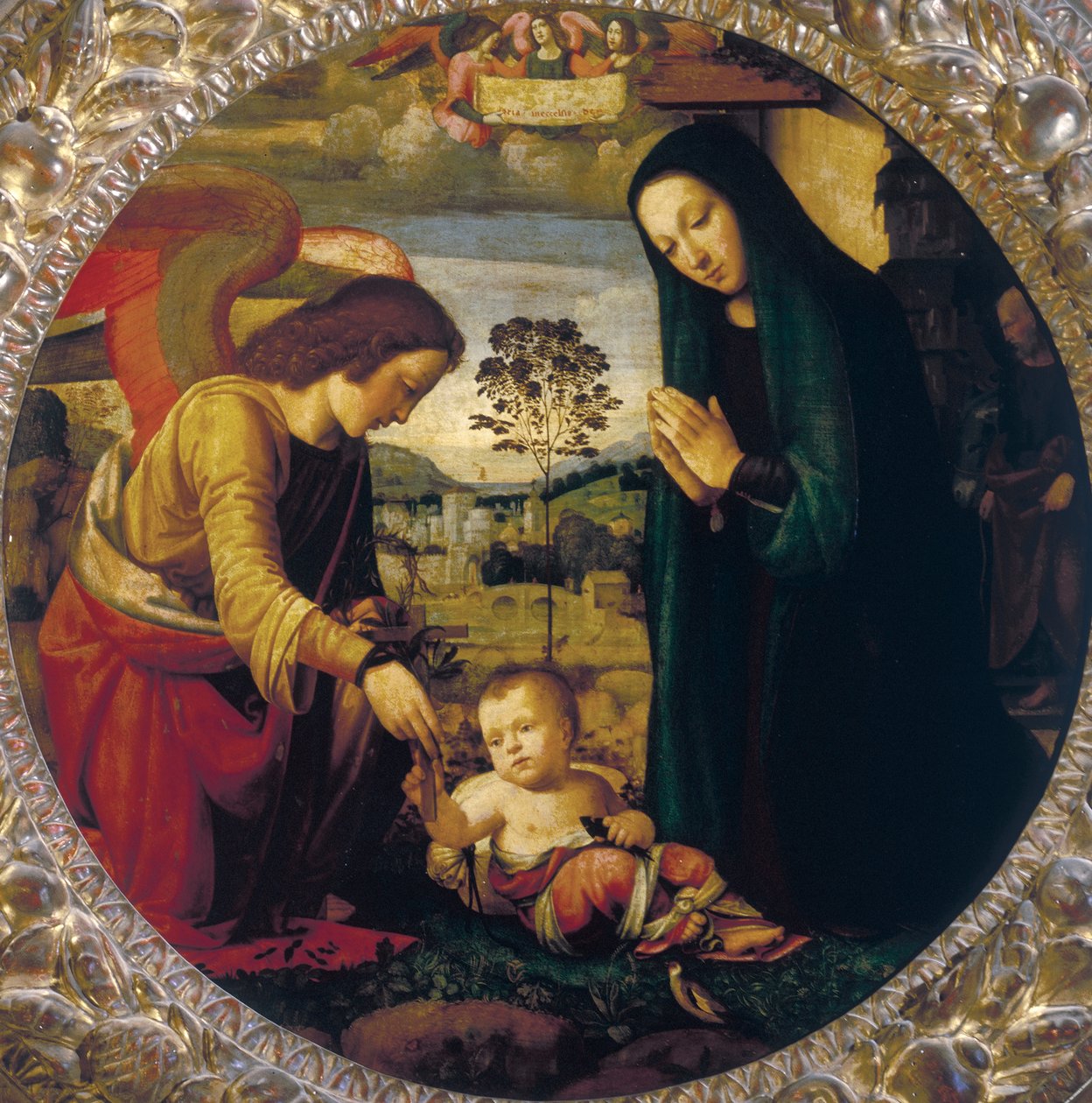 Szent Család alkotó: Mariotto Albertinelli