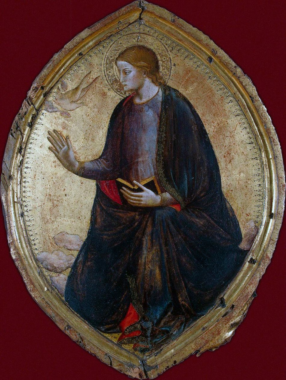 A Szűz Angyali üdvözlet”, 1400 és 1410 között. alkotó: Mariotto di Nardo