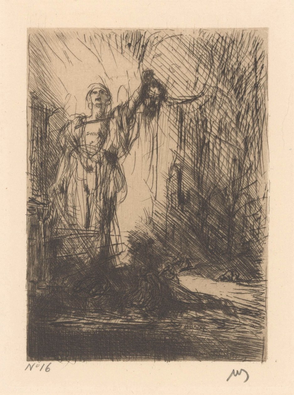 Levágott fejű hóhér alkotó: Marius Bauer (signed by artist)