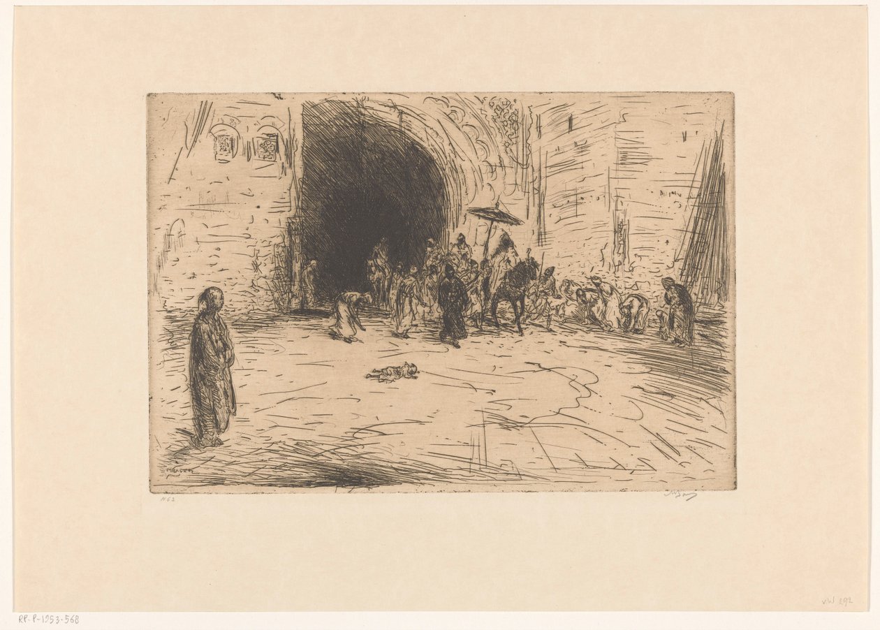 Szultána kísérettel alkotó: Marius Bauer (signed by artist)