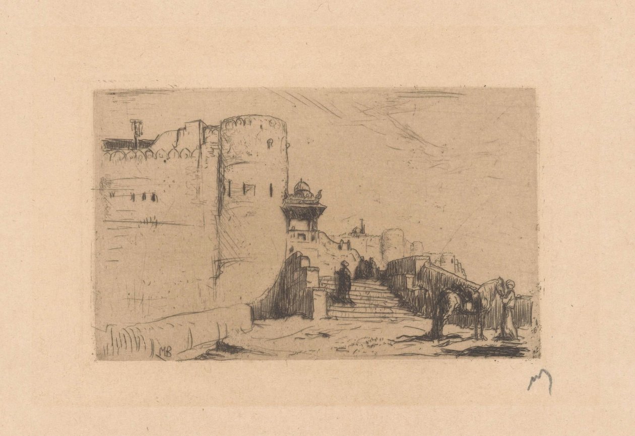 Templeturn Palitanában alkotó: Marius Bauer (signed by artist)