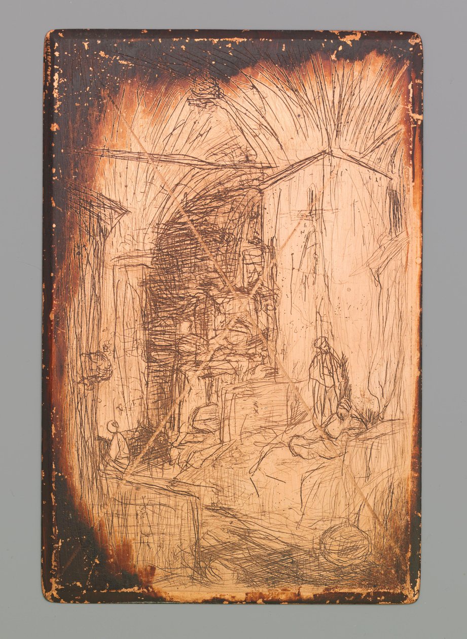Ein türkischer Basar alkotó: Marius Bauer