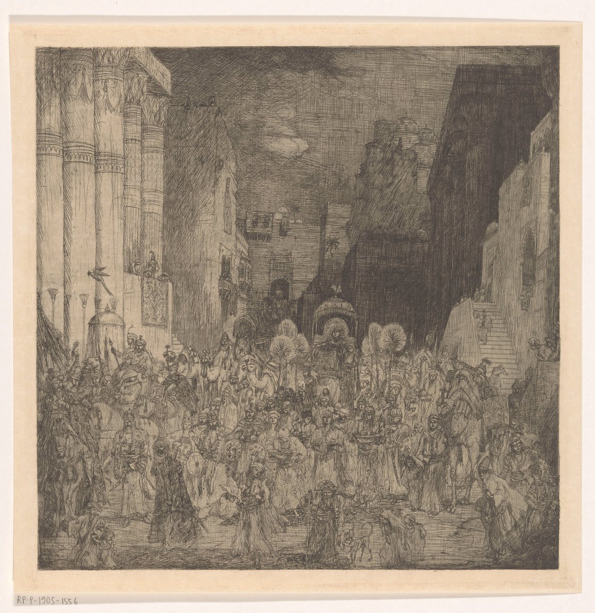Sába királynője Jeruzsálemben alkotó: Marius Bauer