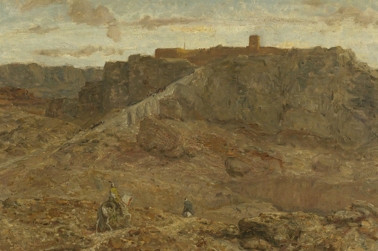 Hegyvidéki táj Egyiptomban alkotó: Marius Bauer