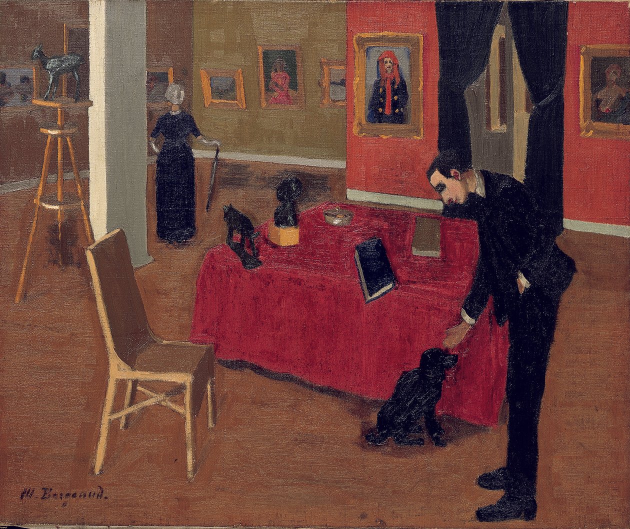 A Galerie Vallotton, 1914 alkotó: Marius Borgeaud