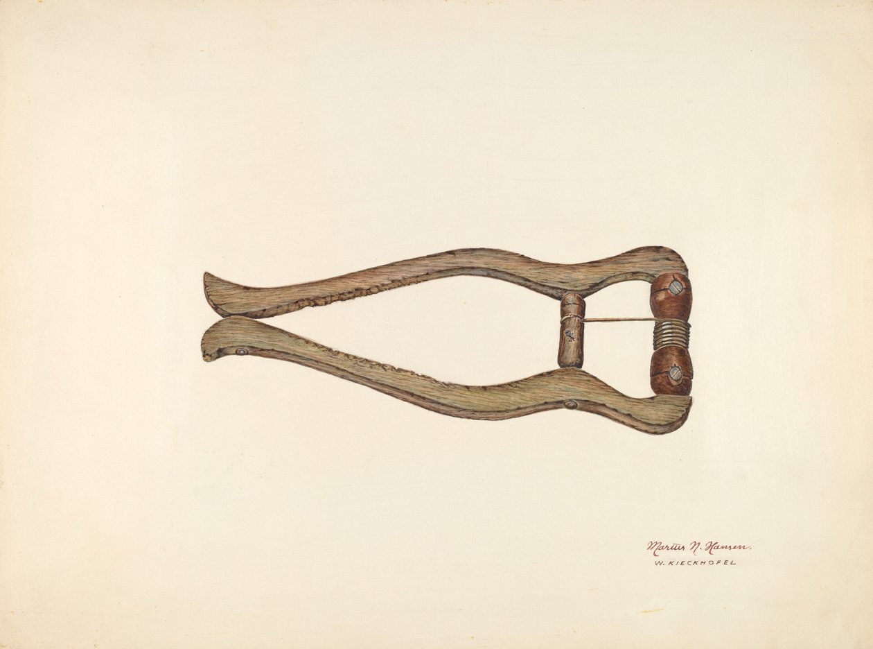 Bootjack, c. 1938. alkotó: Marius Hansen