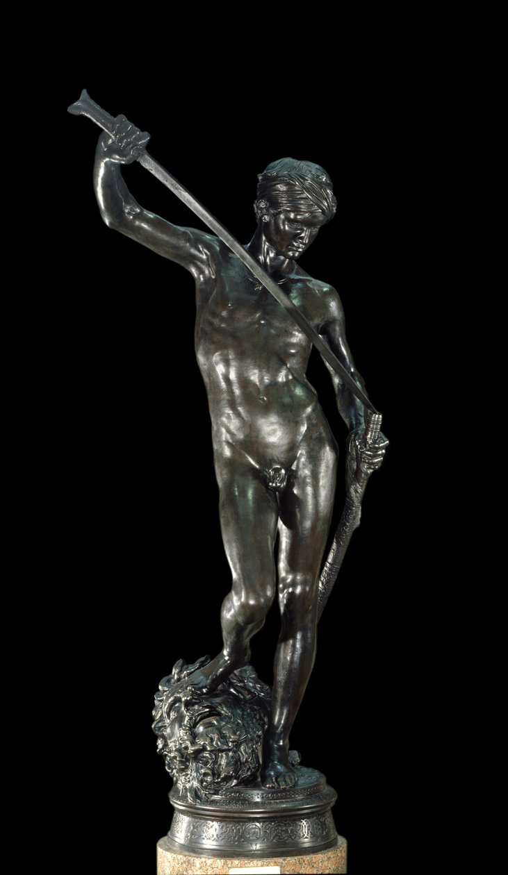 David Bronz szobor Antonin Mercia (1845-1916) Párizsban, Musee d