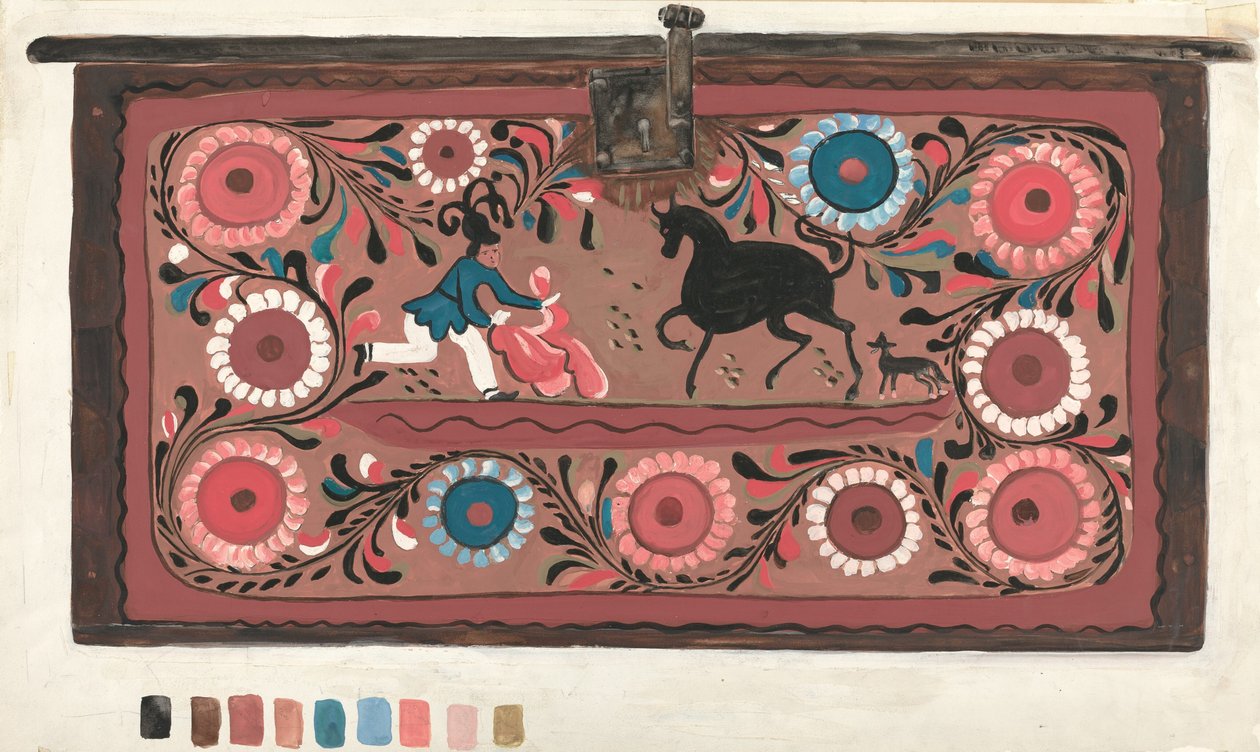 mellkas, c. 1938. alkotó: Marjery Parish