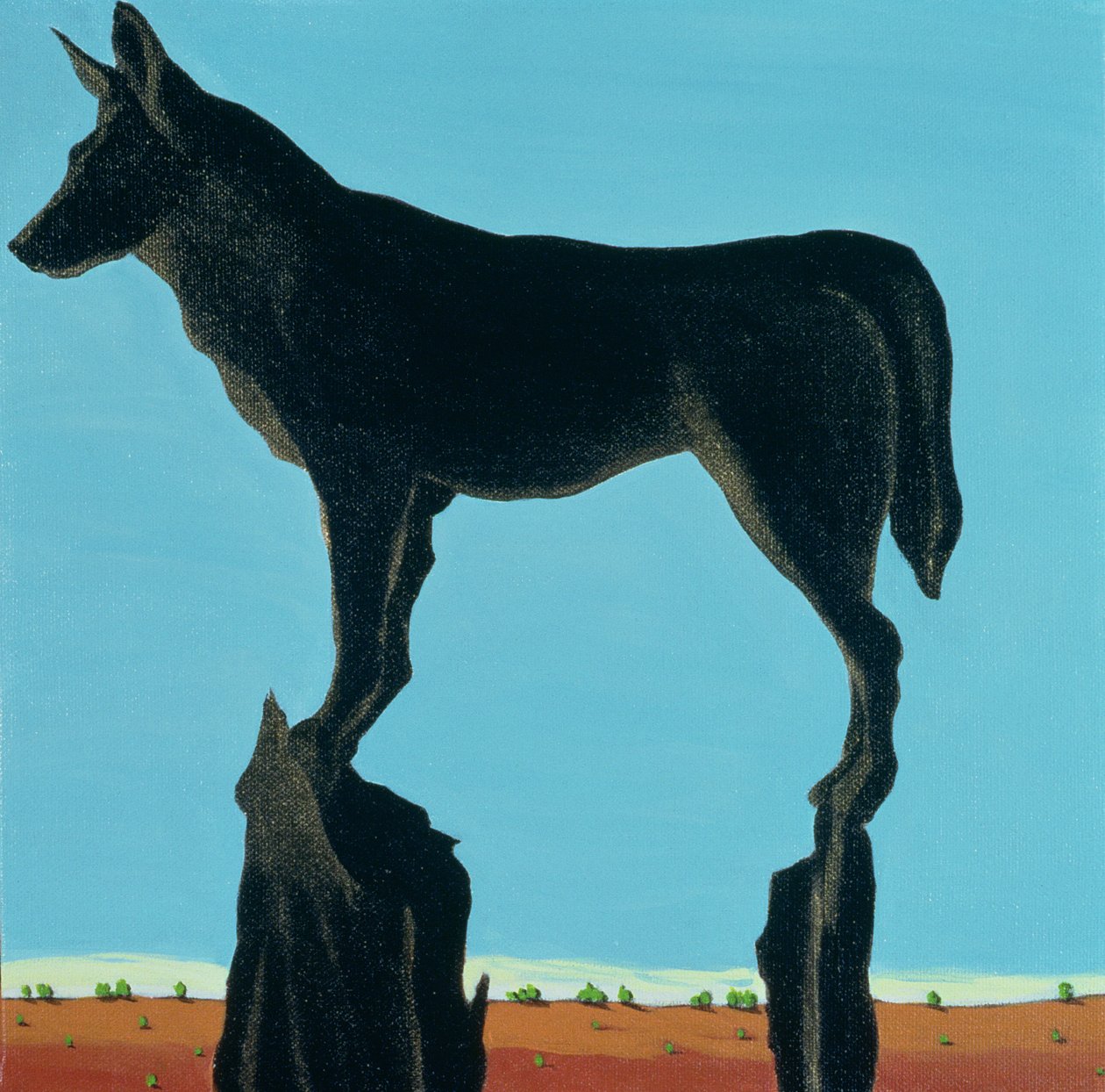 Egy chestertowni pillanat (Apály), 1999 (akril, vászon) alkotó: Marjorie Weiss