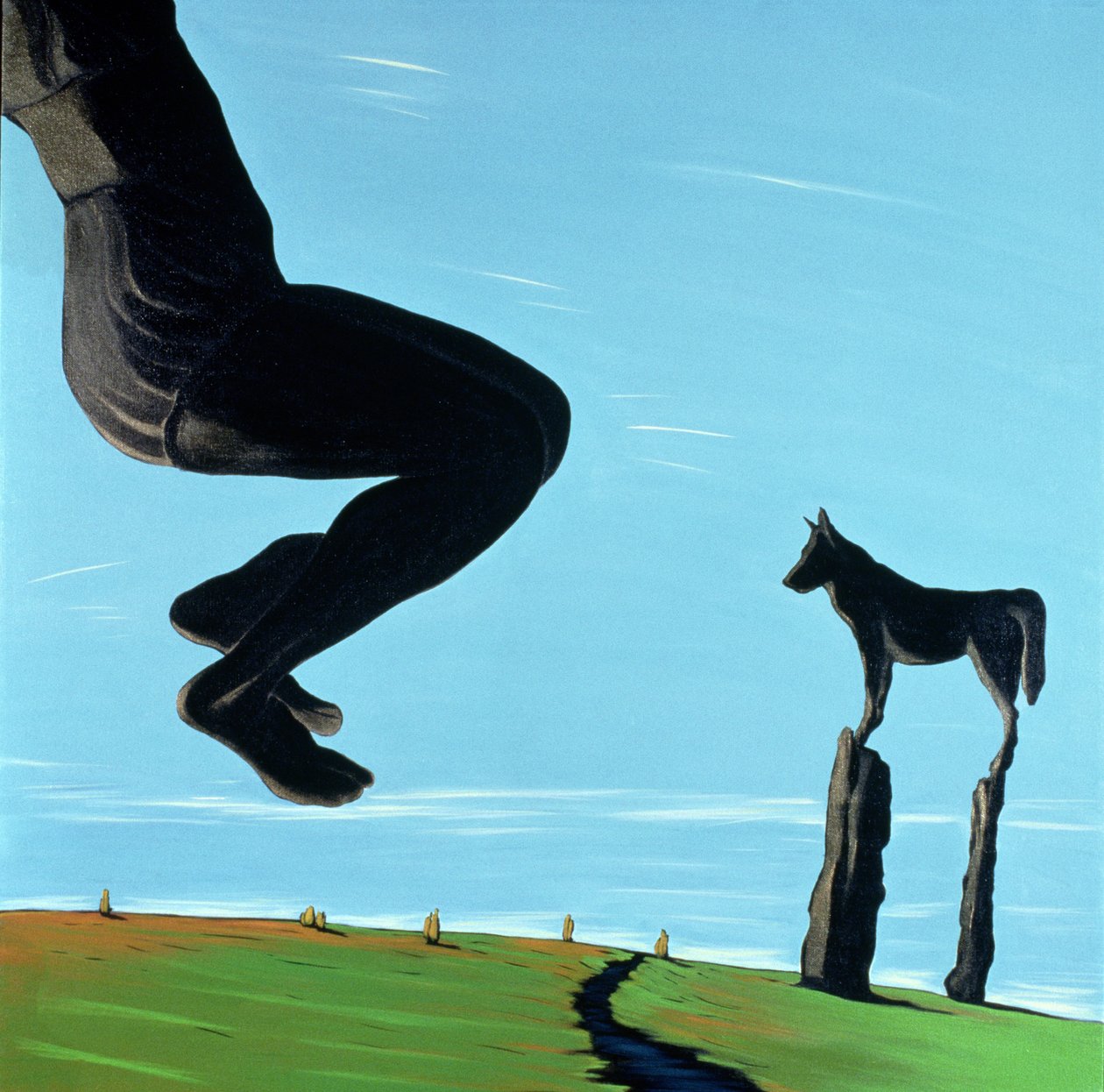 Shadow at Rest, 2000 (akril, vászon) alkotó: Marjorie Weiss