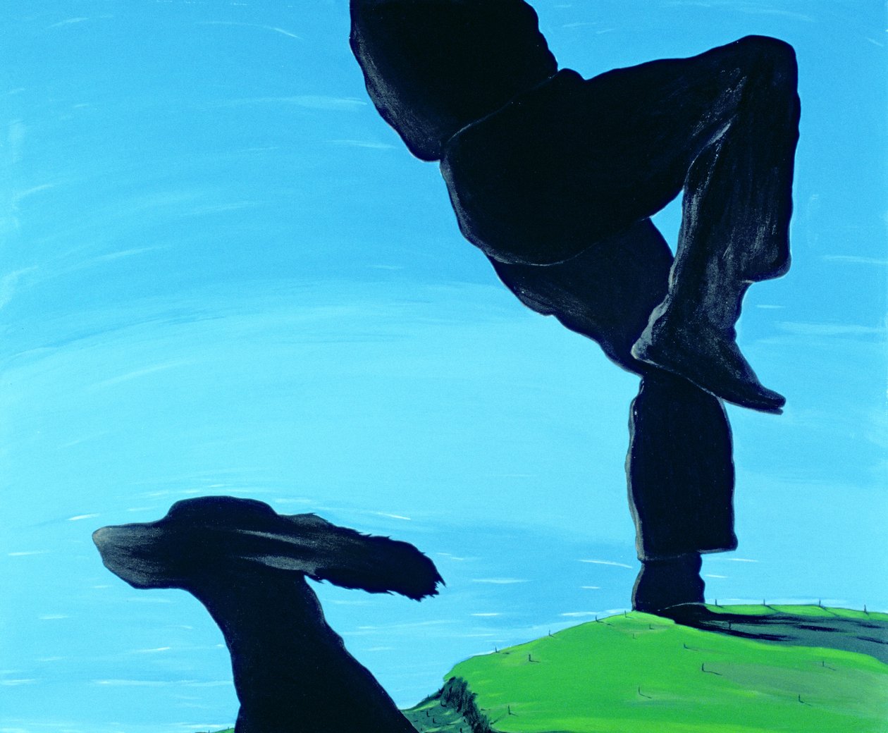 Spring Fever (Chestertown), 1997 (akril, vászon) alkotó: Marjorie Weiss