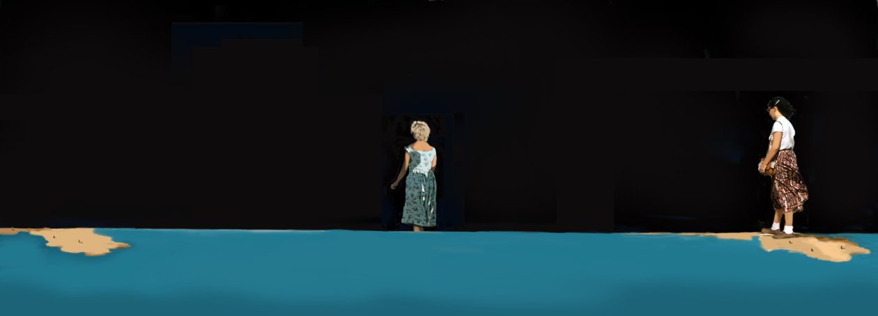 Éjszakai életek 2. jelenete, 2016 (digitális média) alkotó: Marjorie Weiss