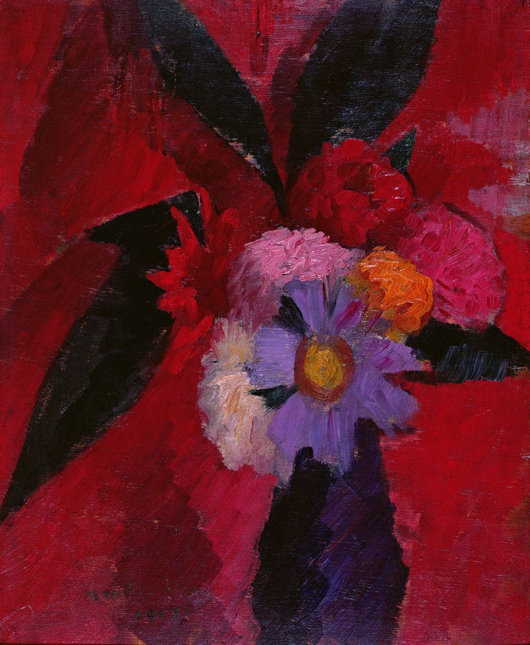 Virágok, 1917 alkotó: Mark Gertler